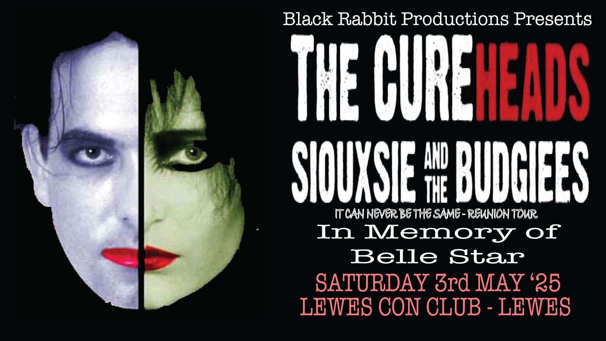 The CureHeads + Siouxie & the Budgiees